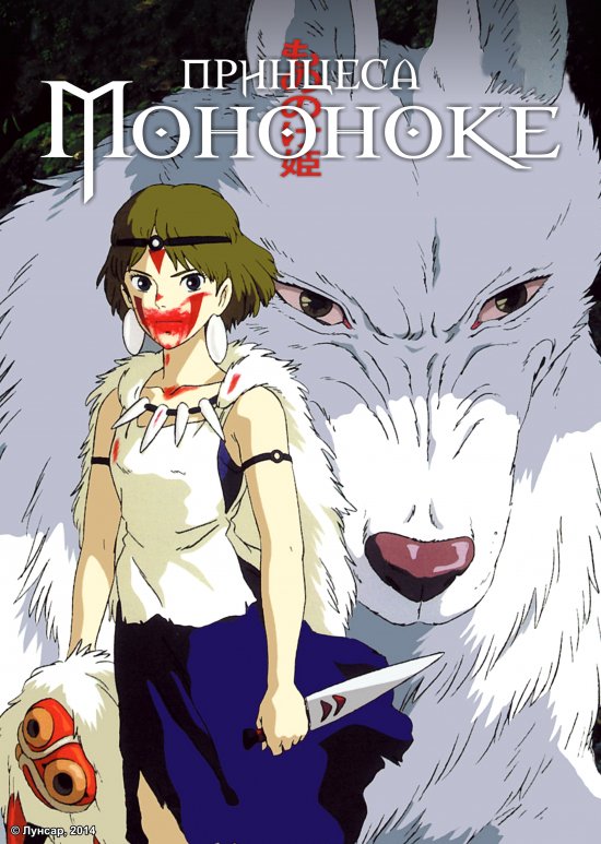 постер Принцеса Мононоке / Mononoke Hime (1997)