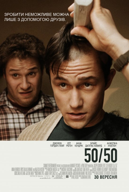 постер 50/50 (2011)
