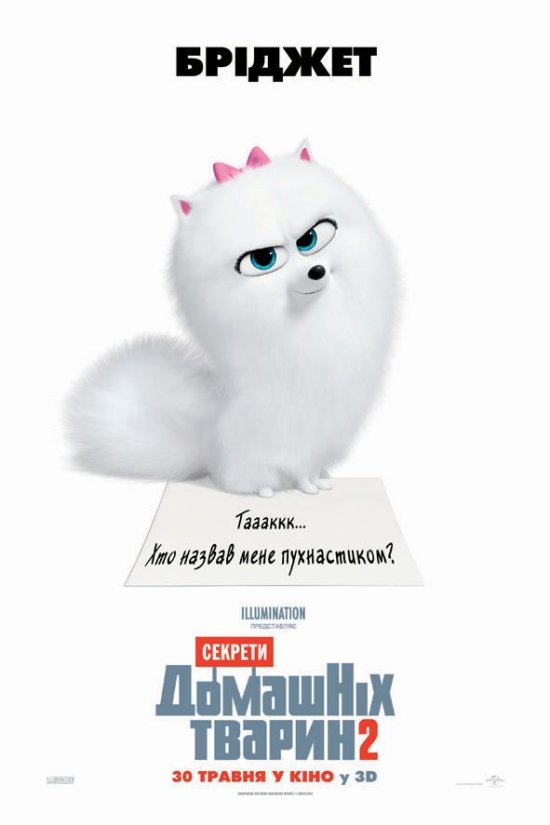 постер Секрети домашніх тварин 2 / The Secret Life of Pets 2 (2019)