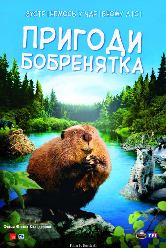 постер Пригоди бобренятка / Meche Blanche, les aventures du petit castor (2008)