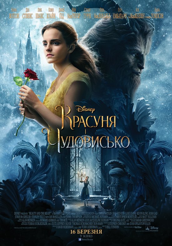 постер Красуня і Чудовисько / Beauty and the Beast (2017)