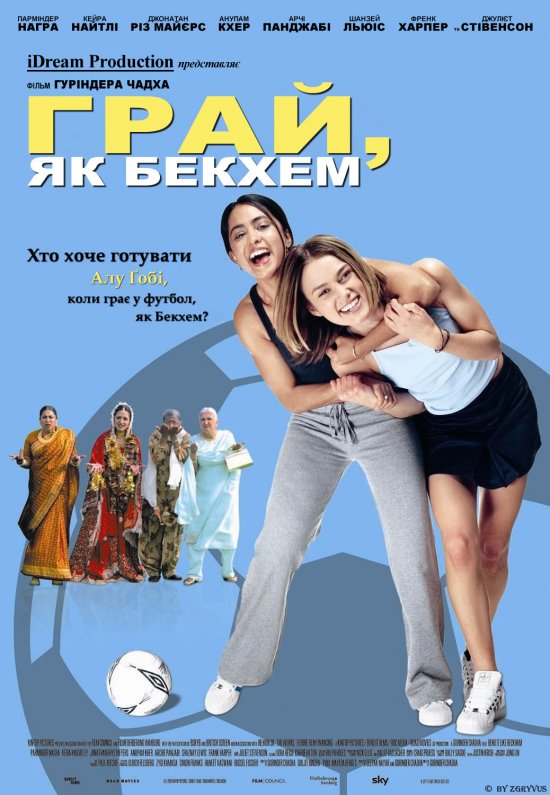 постер Грай, як Бекхем / Bend It Like Beckham (2002)