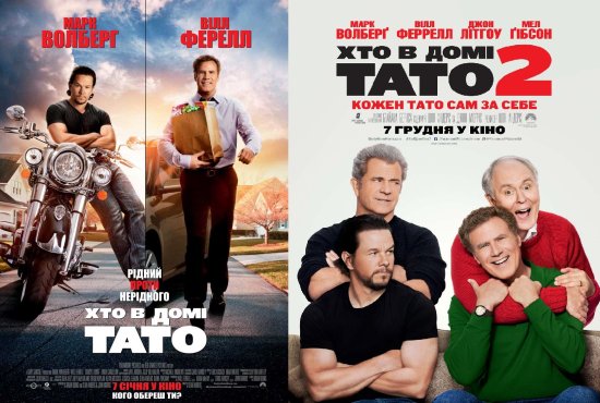 постер Хто в домі тато Дилогія / Daddy's Home Dilogy (2015/2017)