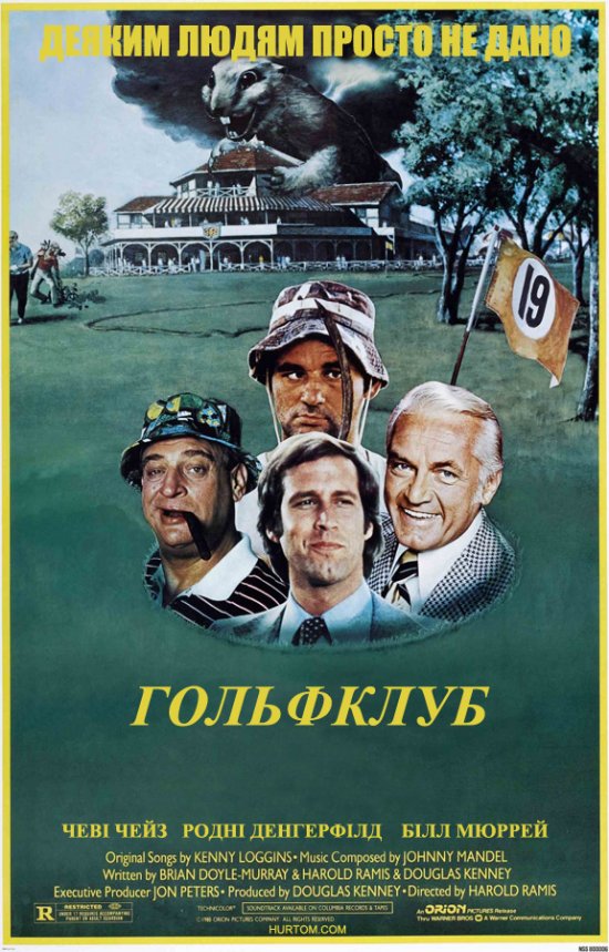 постер Гольфклуб / Caddyshack (1980)