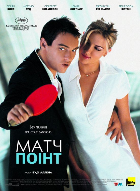 постер Матч Поінт / Match Point (2005)