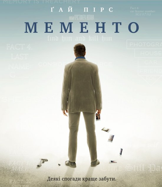 постер Мементо / Memento (2000)