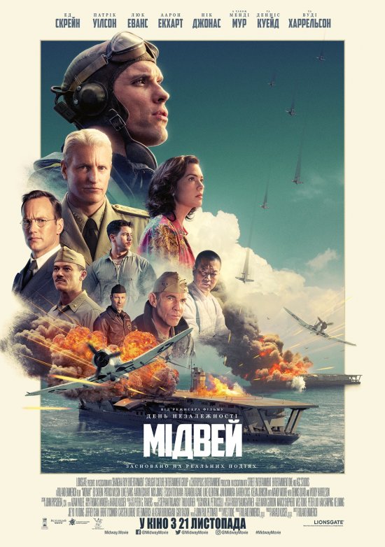 постер Мідвей / Midway (2019)
