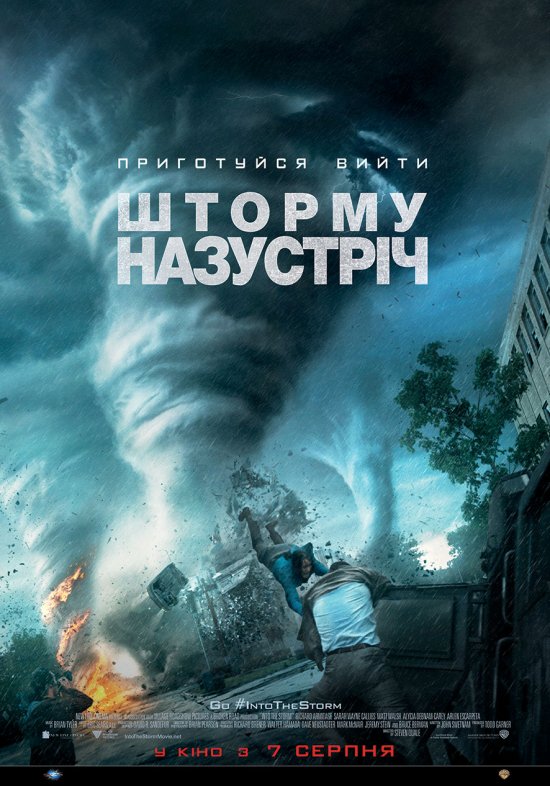 постер Шторму назустріч / Into the Storm (2014)