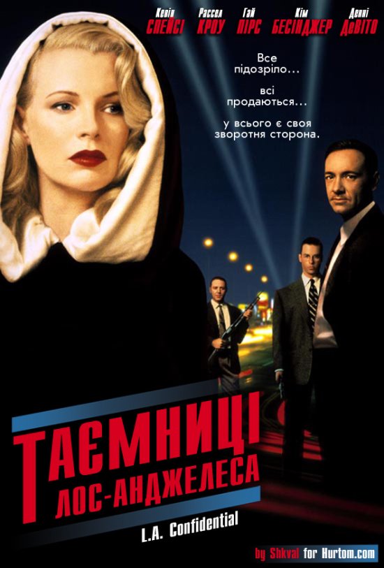 постер Таємниці Лос-Анджелеса / L.A. Confidential (1997)