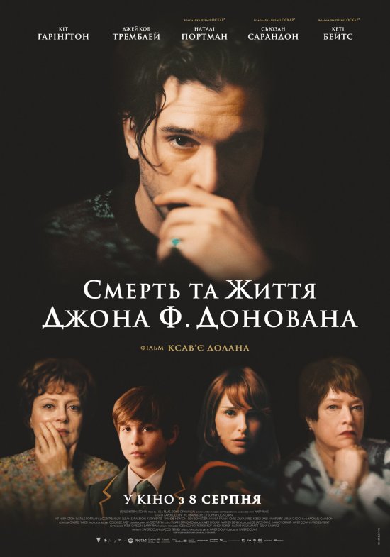 постер Смерть та життя Джона Ф. Донована / The Death and Life of John F. Donovan (2018)