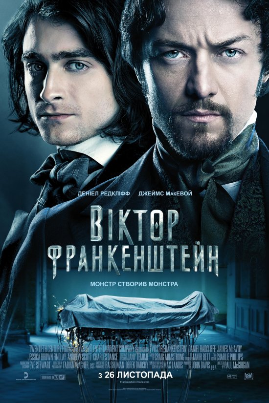 постер Віктор Франкенштейн / Victor Frankenstein (2015)