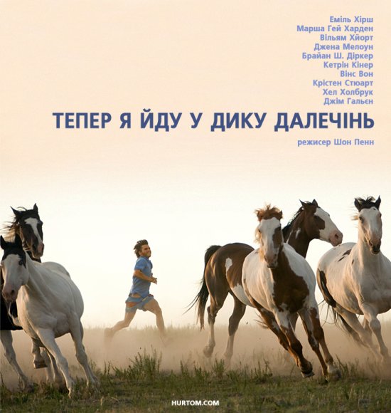 постер Тепер я йду у дику далечінь / Into the Wild (2007)